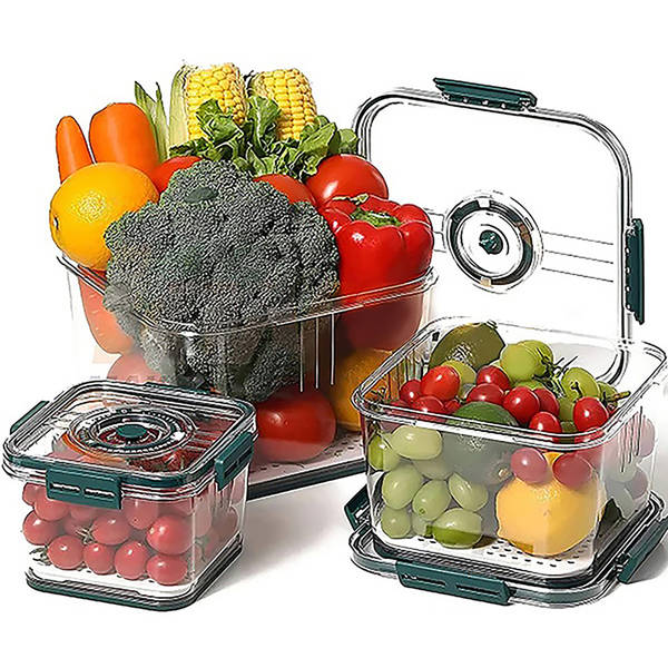 Food Storage Box - Freshness Timer - 1400 ml - Single Piece