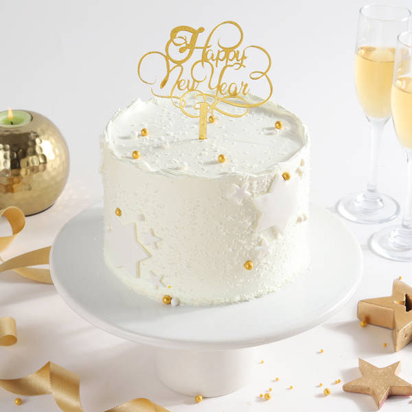 Fresh and Creamy Pineapple Cake (1 Kg)