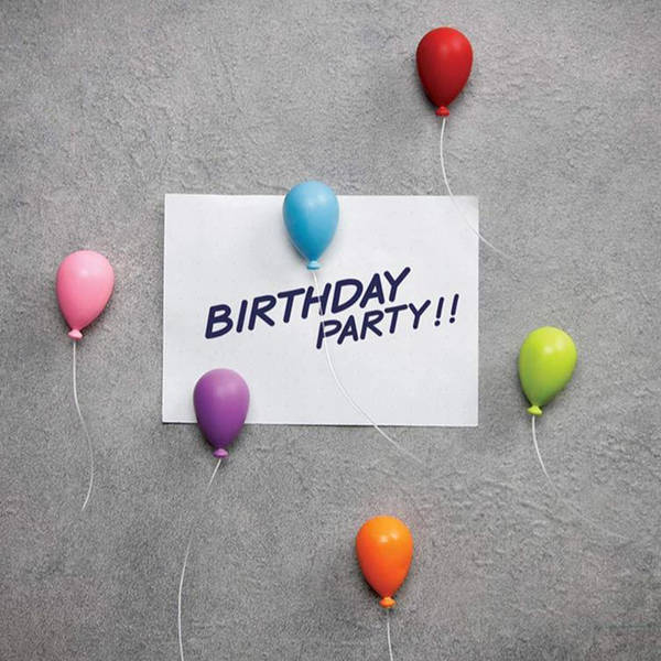 Fridge Magnets - Balloons - Set Of 6