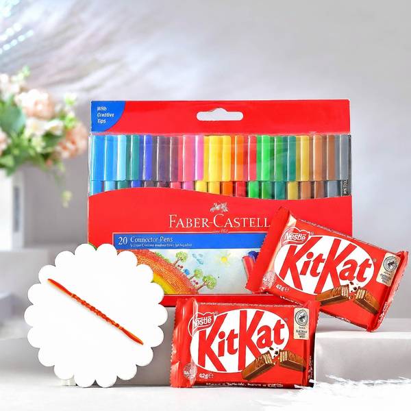 Fun Chocolates And Colors Bhai Dooj Hamper