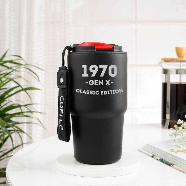 GenX Classic Edition Personalized Black Sipper