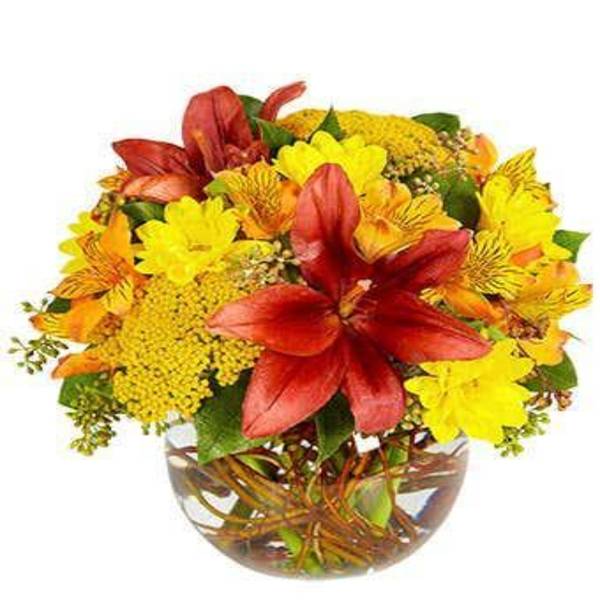 Golden Ember Love Valentine's Day Arrangement
