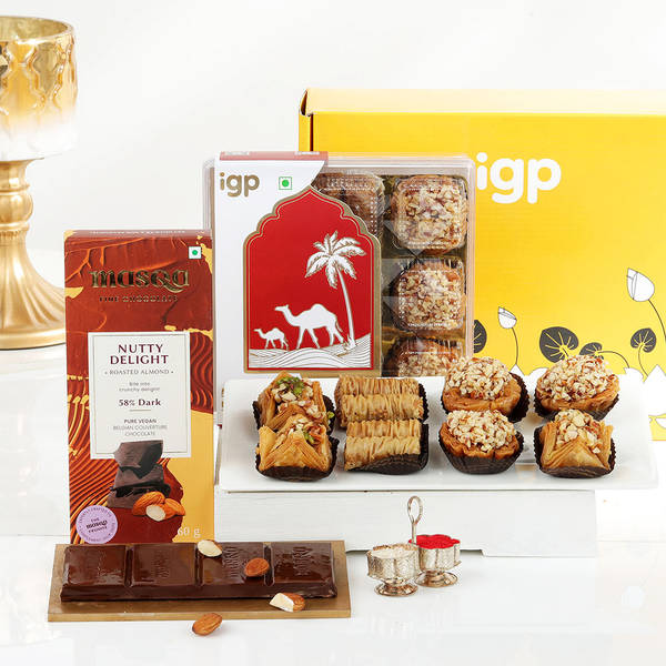 Golden Memories Bhai Dooj Hamper