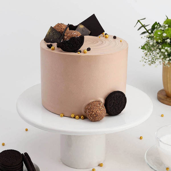 Gourmet Chocolate Indulgence Cream Cake (1 Kg)