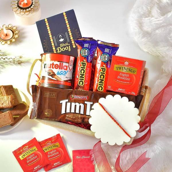 Gourmet Tea And Treats Bhai Dooj Hamper