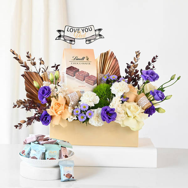 Grace And Gratitude Fatherâ€™s Day Floral Arrangement