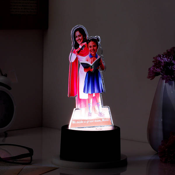 Great Team Personalized Mother's Day LED Lamp