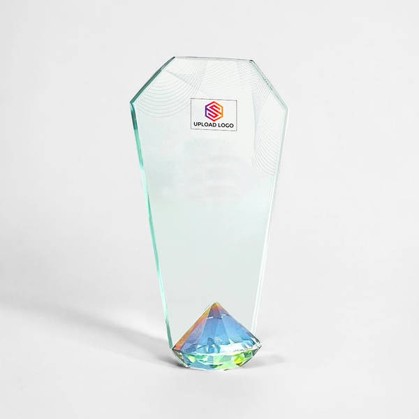 Half-Cut Diamond Base Trophy