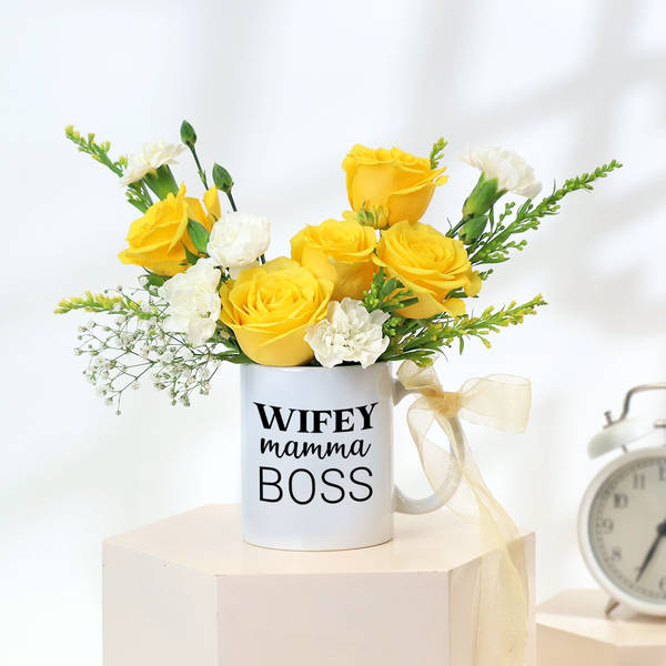 Happy Vibes in a Mug