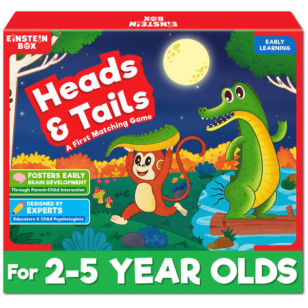 Heads And Tails Game For Kids - 2 to 5 Years