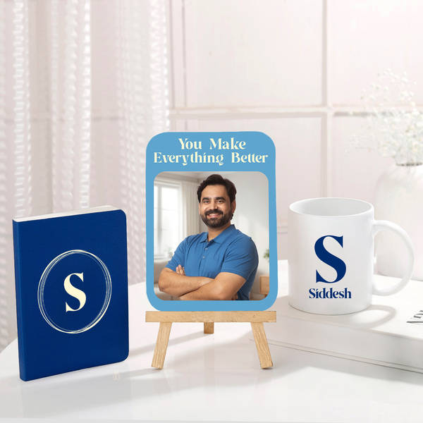 Heartfelt Appreciation Personalized Gift Hamper For Him