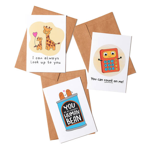 Heartfelt Greeting Cards - Set Of 3