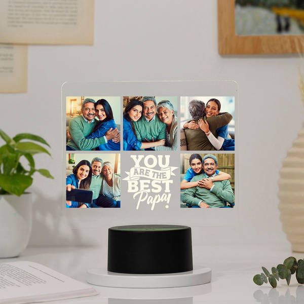 Heartfelt Memories Personalized LED Lamp