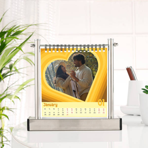 Heartfelt Moments Personalized New Year Calendar
