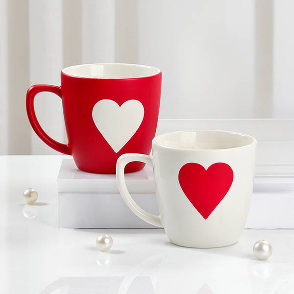 Heartfelt Tea Cups - Set Of 2