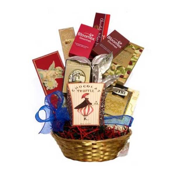 Hearty Christmas Gourmet Treat Basket