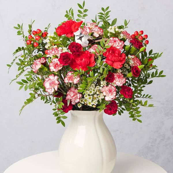 Heirloom Christmas Carnations Bouquet