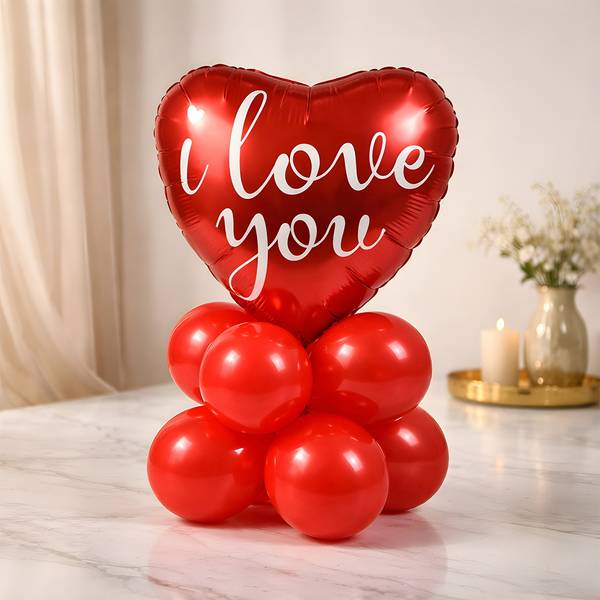 I Love You Balloon Arrangement