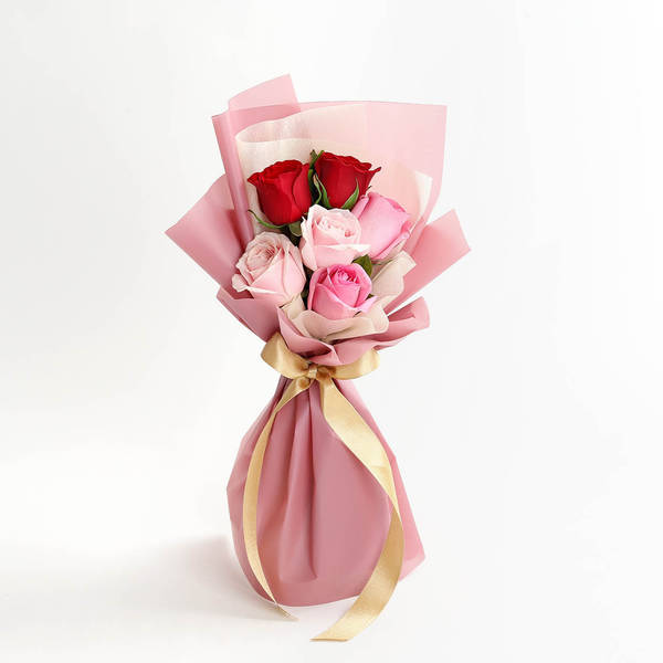 IGP-6 Multicolour Roses: Valentines Day Special