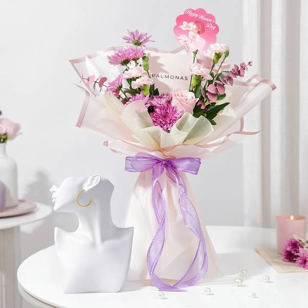 IGP x Palmonas - Earrings & Blooms Combo