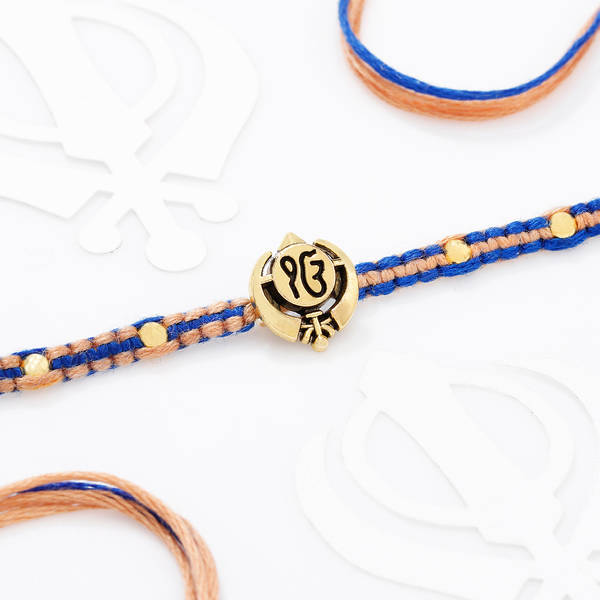 Ik Onkar Braided Rakhi