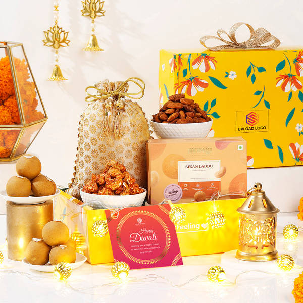 Illuminating Golden Diwali Hamper