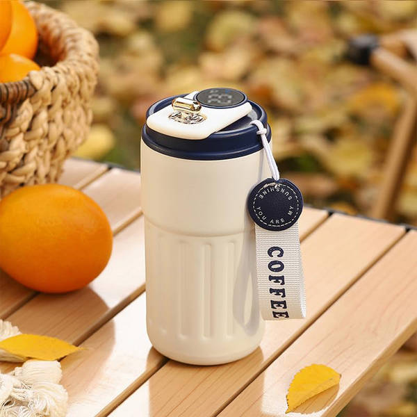 Insulated Stainless Steel Coffee Mug - Assorted - Single Piece