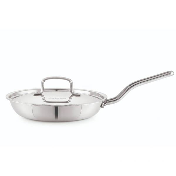 Jaipan Fry Pan with SS Lid, 24, 1.7ltr