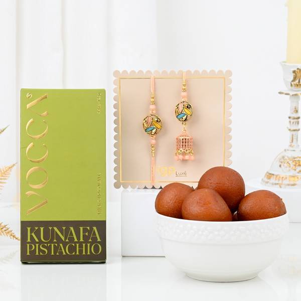 Jhumki Bhaiya Bhabhi Rakhi Hamper