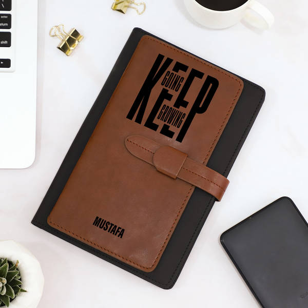 Keep Going Keep Growing Personalized Tofino Express Structure Diary