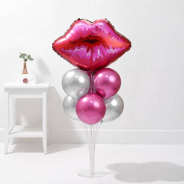 KISS Foil Balloon Stand