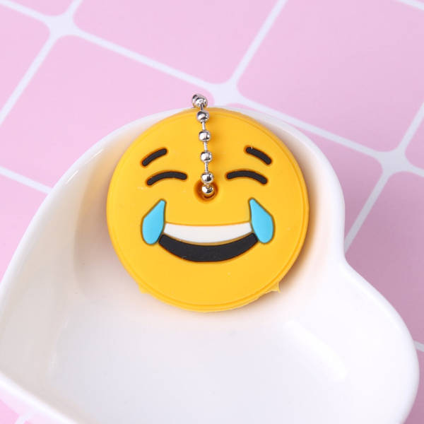 Laugh Emoji Key Cover Keychain