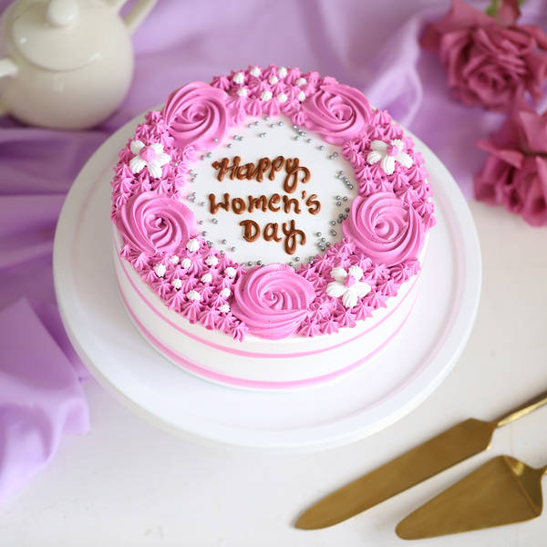 Lavender Delight Women's Day Cake