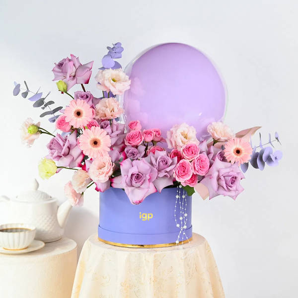 Lavender Luxe Flower Arrangement