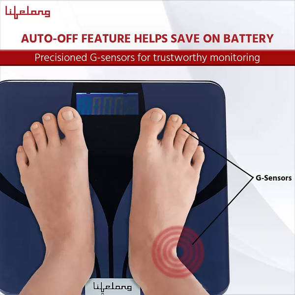 LIFELONG Digital Weighing Machine for Body Weighing-LLWS27