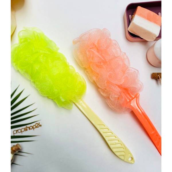 Loofah - Long Handle - Single Piece