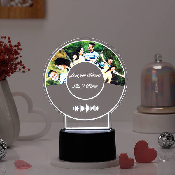 Love Forever Personalized LED Lamp