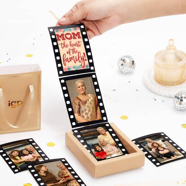 Lovely Memories Personalized Photo Popup Box For Mom