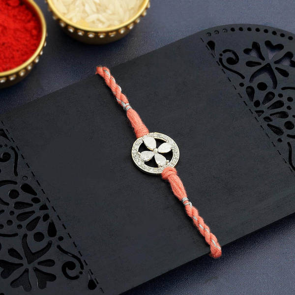 Luck All Around Leaf Clover Rakhi