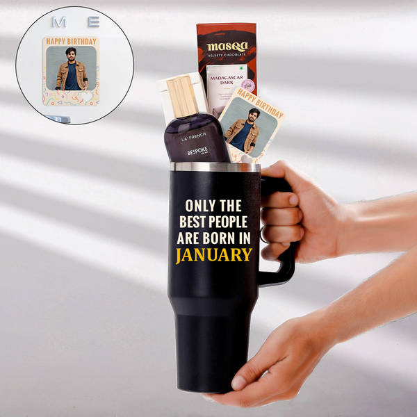 Luxe Birthday Personalized Hamper For Men