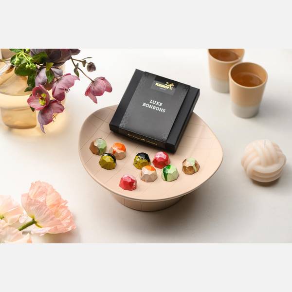 Luxury chocolates in gift box