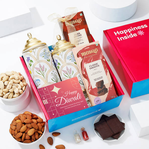 Luxury Nut and Chocolate Gift Hamper