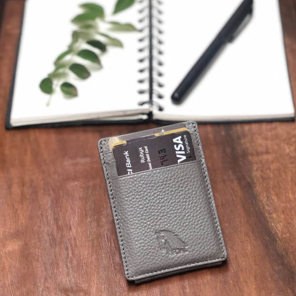 Magnetic Clipper Wallet - Blaze - Textured