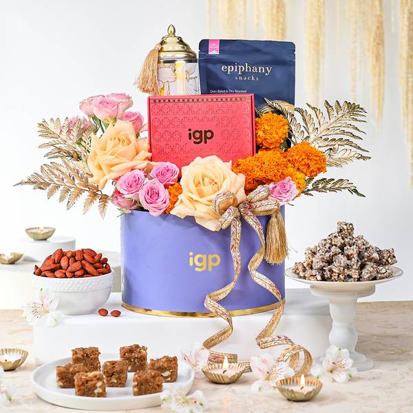 Marigold Majesty Diwali Hamper