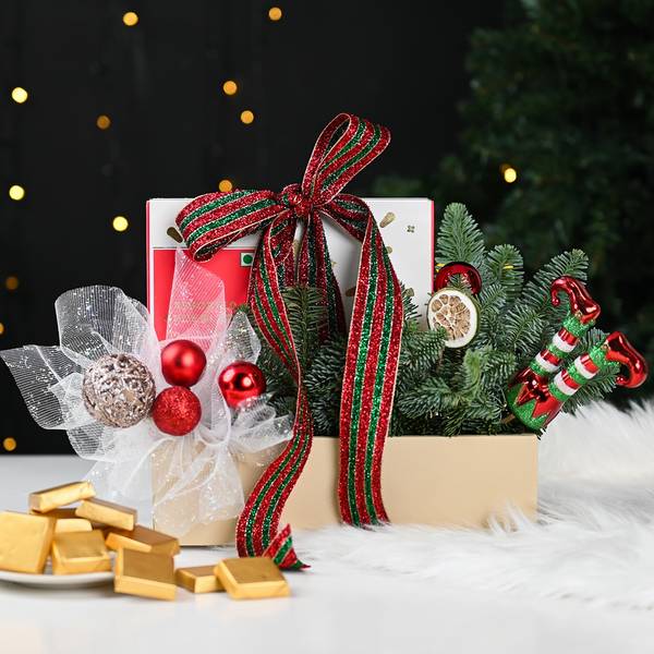 Merry And Charm Christmas Gift Tray