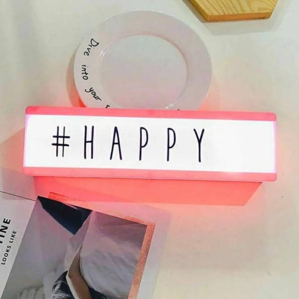 Message Light Box - Slab LED - Single Piece