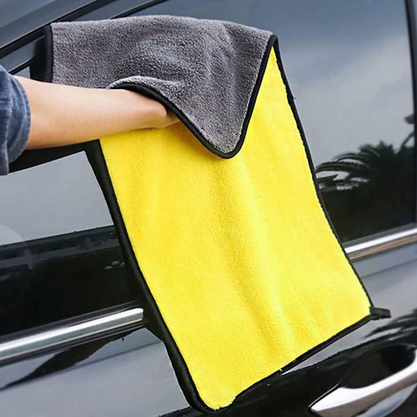Microfiber Dual-Sided Cleaning Cloth - Single Piece