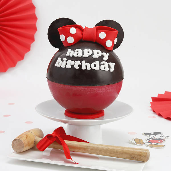 Minnie Mouse Pinata Cake (750 Gm)