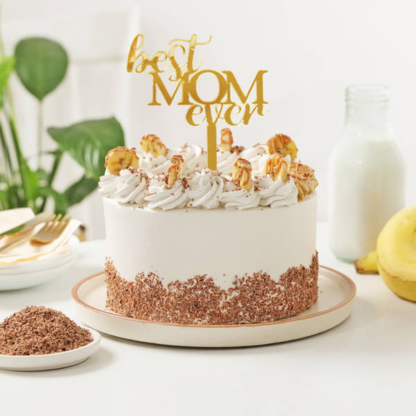 Mom's Favorite Banoffee Cream Cake (1 kg)