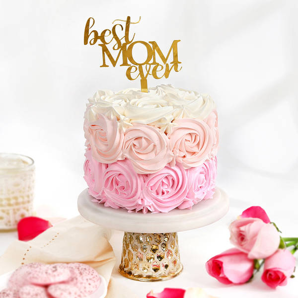 Mother's Day Special Floral Treat Cake (500g)
